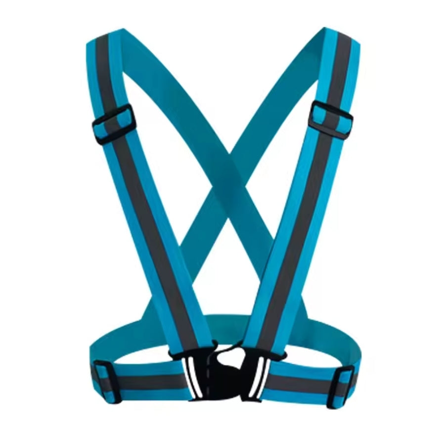 Colour reflective vest belt - unisex
