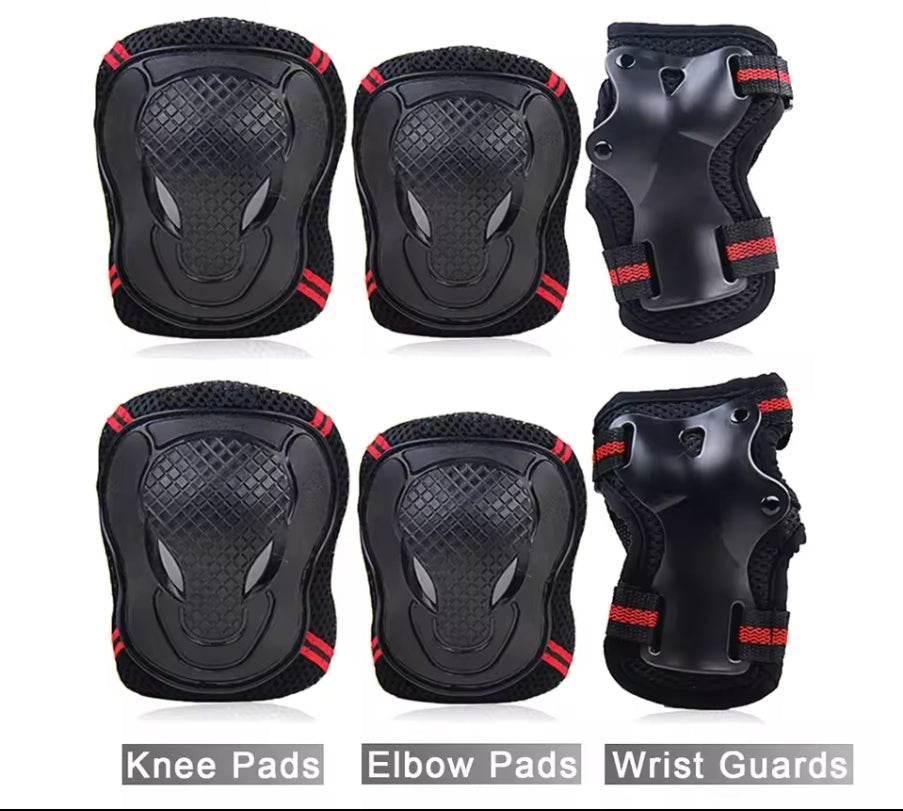 6 Piece set protective gear