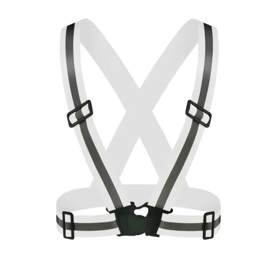 Colour reflective vest belt - unisex